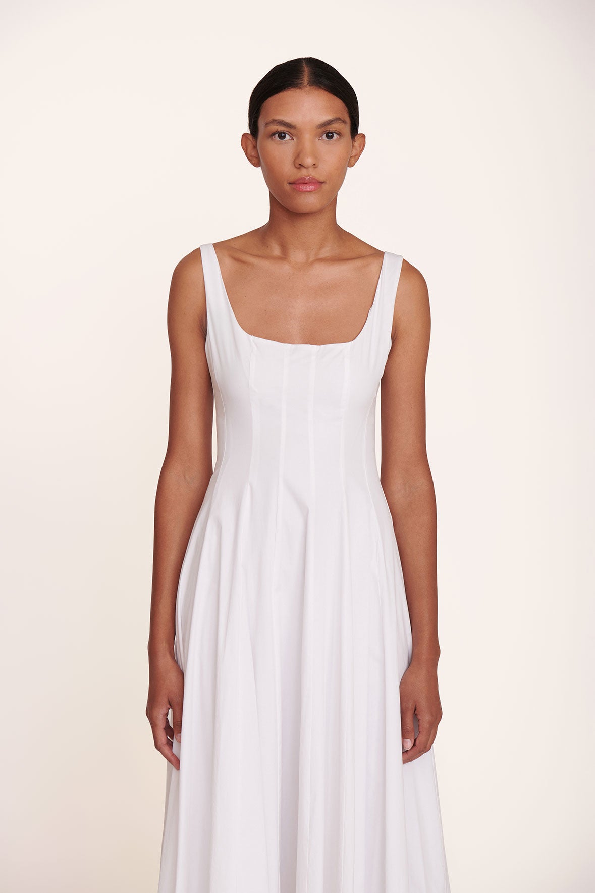 staud white dress